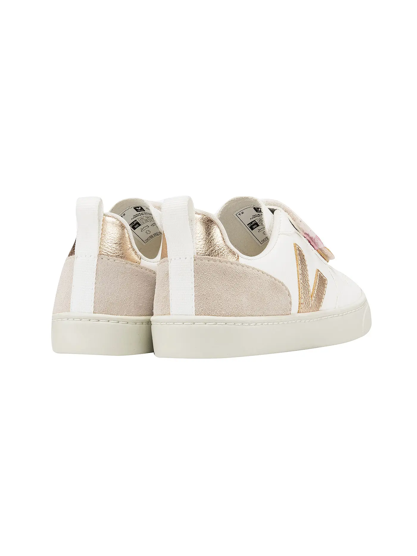 VEJA | Kinder Sneaker V-10 | weiss